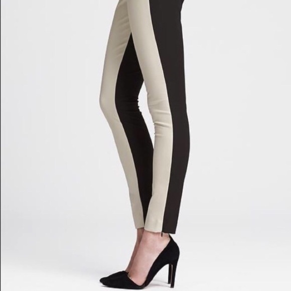 Banana Republic Pants - Banana Republic Colorblock Faux Leather Leggings